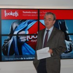 Marc Tonnet (Banque Alimentaire) lors de la présentation presse de Tookets, le 24 Octobre