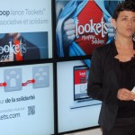 Stéphanie Cabanot (Tookets.Coop) lors de la présentation presse de Tookets, le 24 Octobre