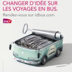 Un des visuels de la campagne iDBUS sur le réseau Next One