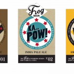 FrogPubs - les étiquettes de la Superhero Serie