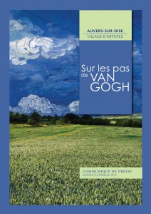 L'affiche de la saison culturelle Sur les pas de Van Gogh