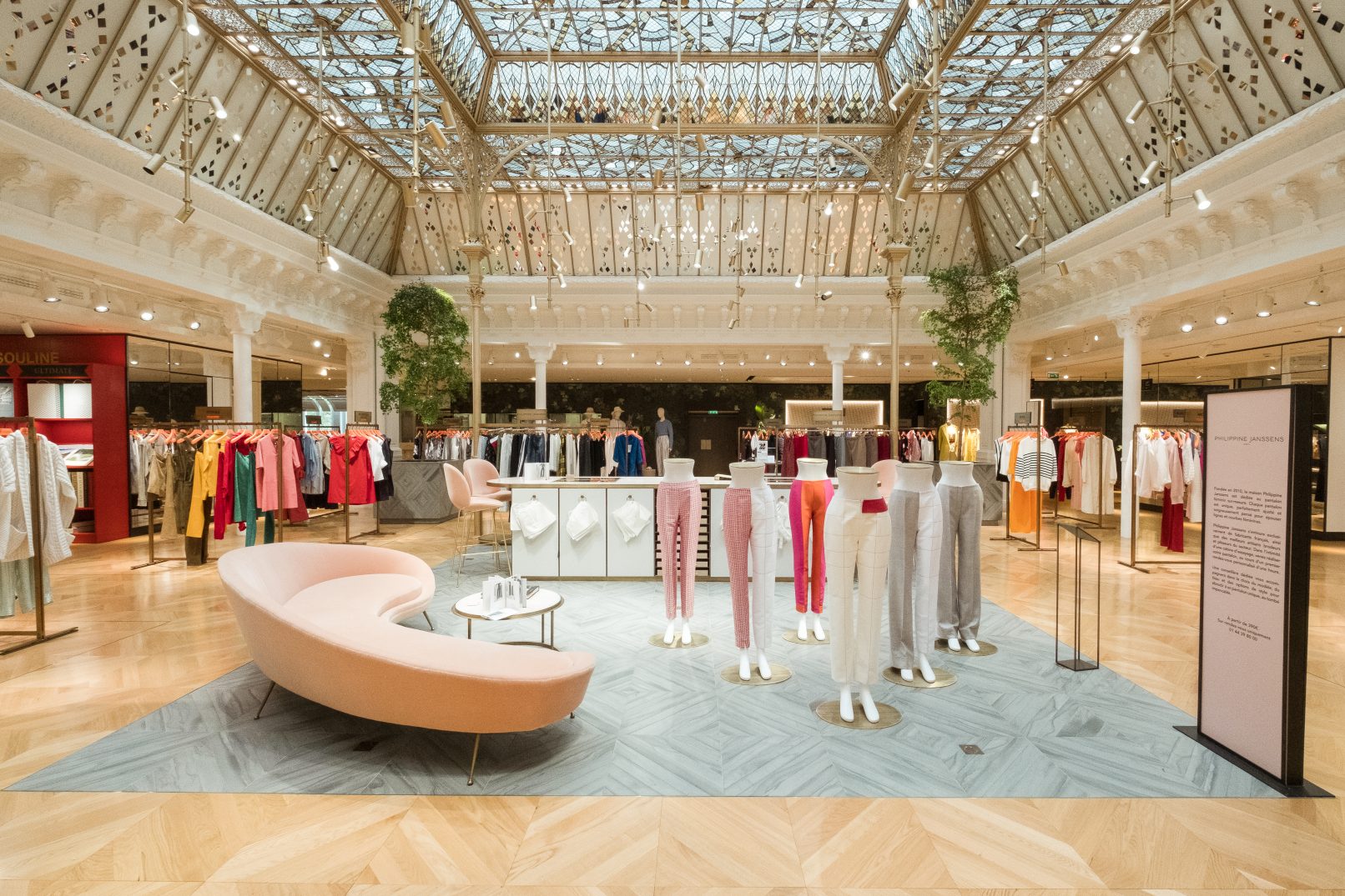 Le corner Philippine Janssens au Bon Marché