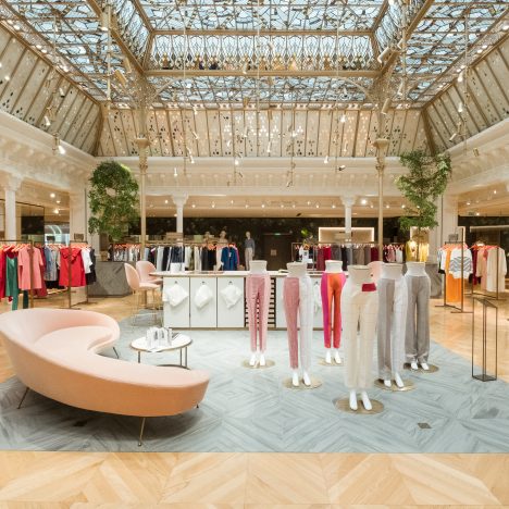 Le corner Philippine Janssens au Bon Marché