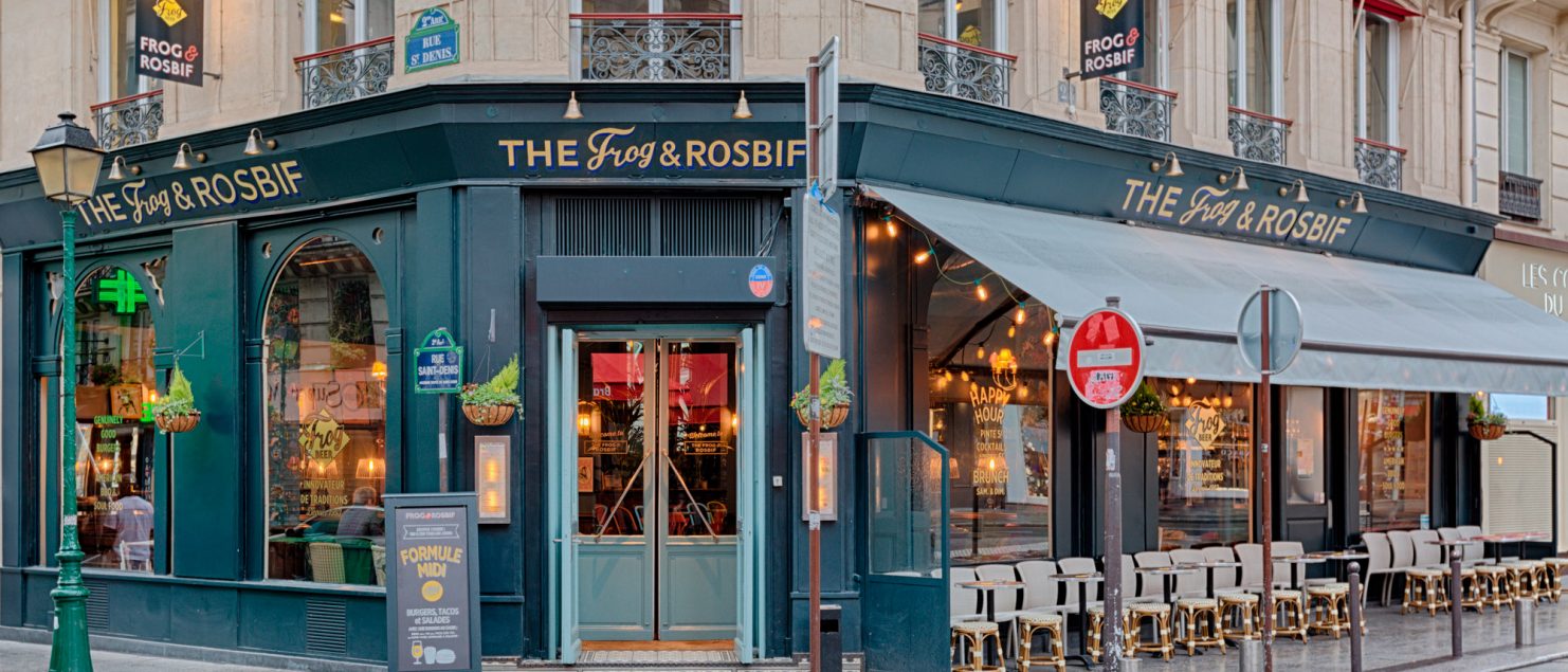 Le bar, pub et micro-brasserie The Frog & Rosbif Paris