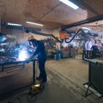 L'atelier métal chez ICI Montreuil (crédit photo : Julien Dominguez)