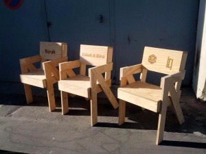 La chaise Scala - à fabriquer soi-même chez ICI Montreuil grâce à la Makerbox