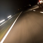 Syndicat des équipements de la route - Une route de nuit (Crédit : SAR)