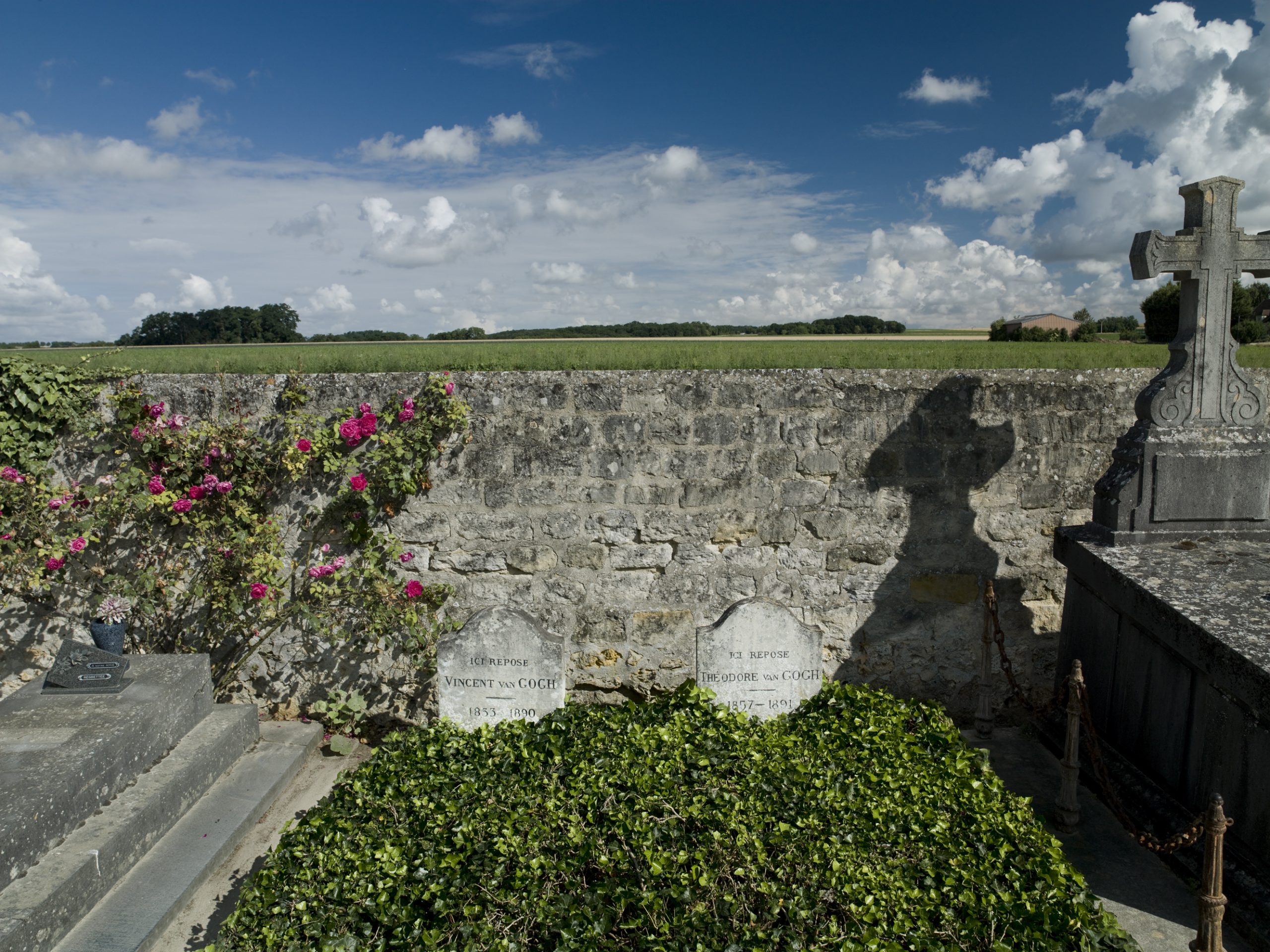 Les tombes de Vincent et Theo Van Gogh à Auvers-sur-Oise