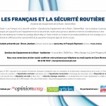 Les Français et la sécurité routière (Syndicat des Equipements de la Route / OpinionWay)