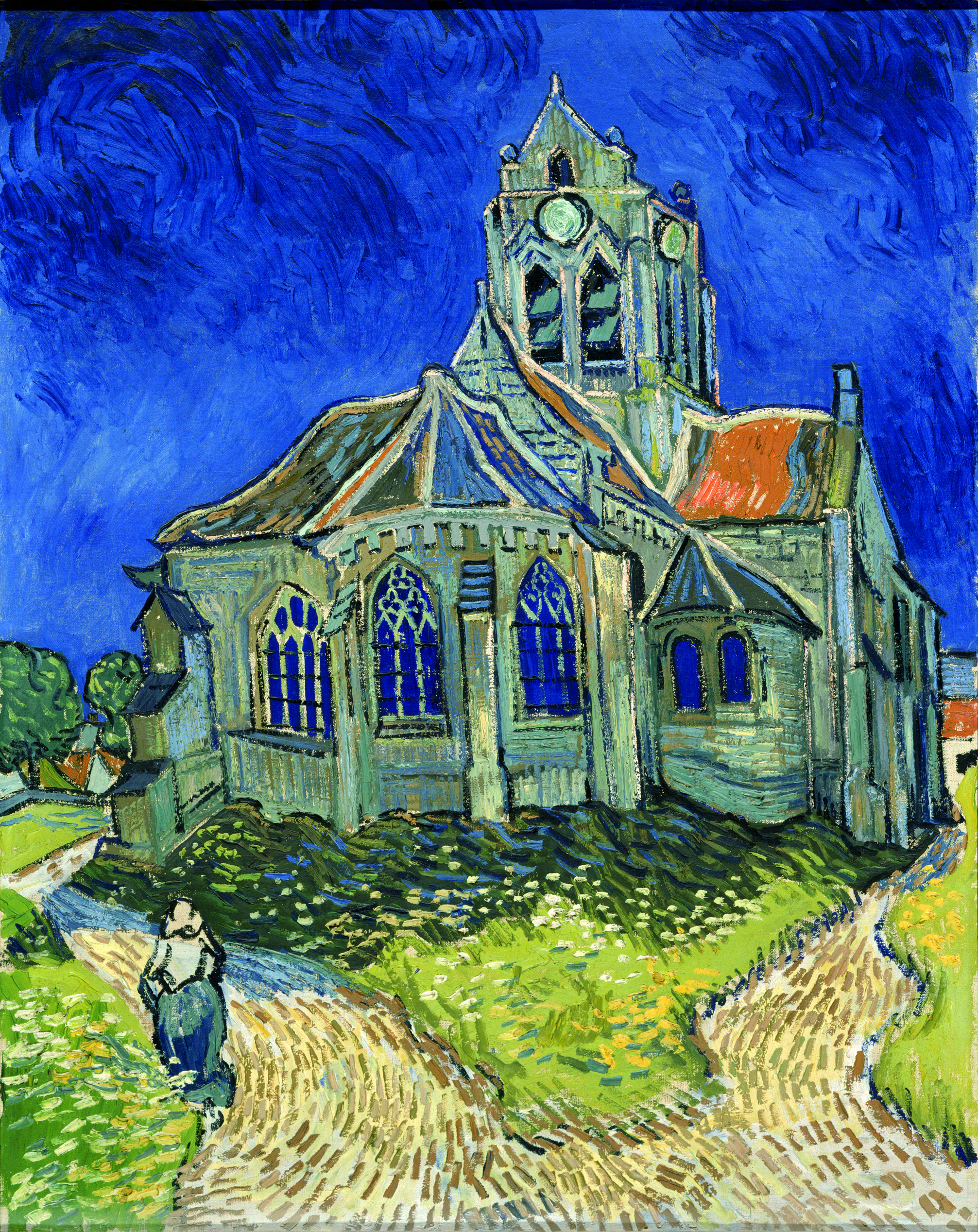 L'Eglise d'Auvers - Crédit Institut Van Gogh