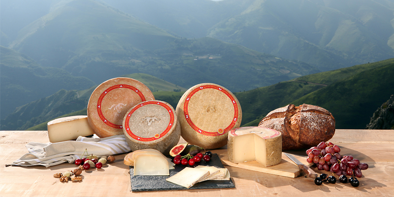 La gamme de fromage Ossau-Iraty