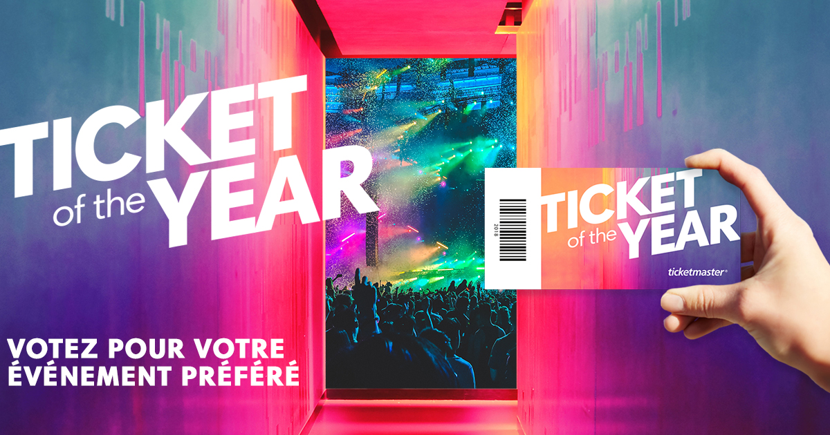 Ticketmaster - Ticket of the Year 2018