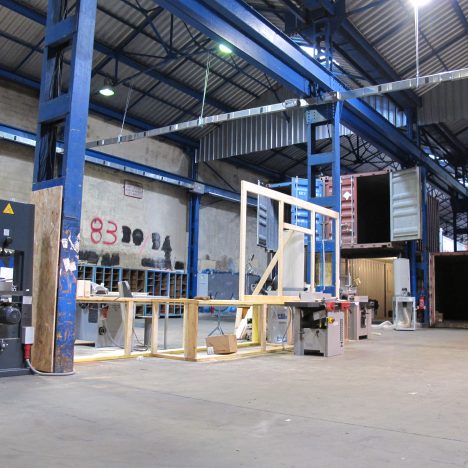ICI Marseille - montage atelier bois