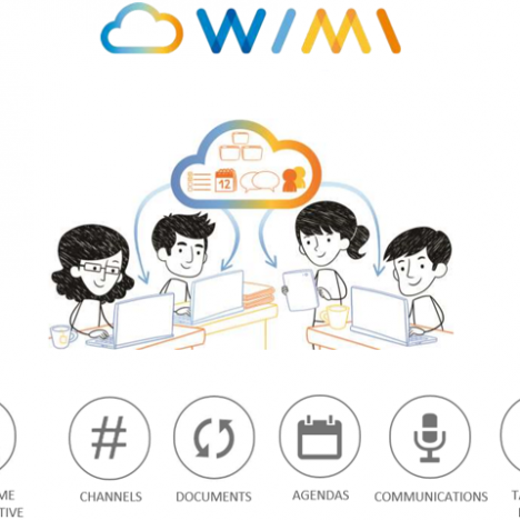Wimi est l’acteur français leader sur le marché des solutions numériques collaboratives intégrées