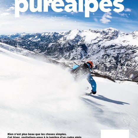 La campagne PureAlpes sur le réseau d'affichage indoor Next One