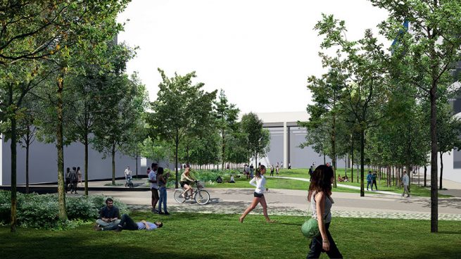 Les Messageries, le projet urbain Gare de Lyon - Daumesnil