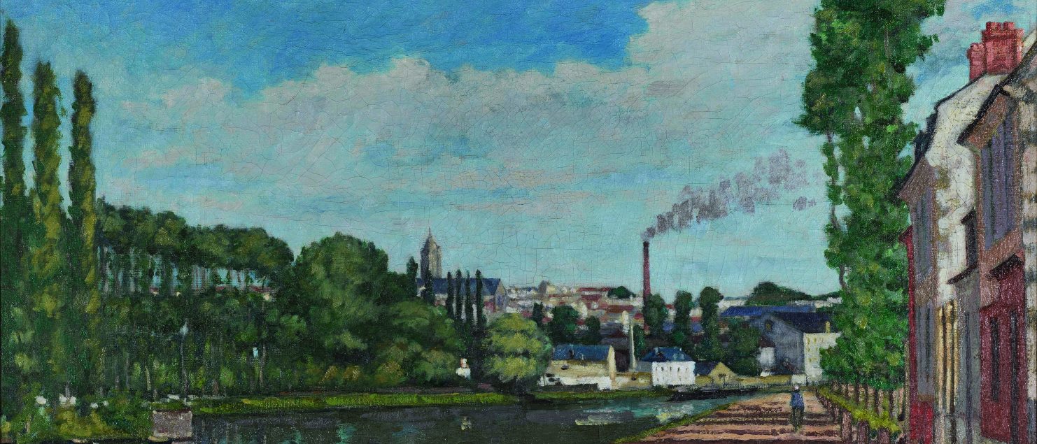 Le Mois de l'Impressionnisme, Béliard, Pontoise vue depuis l'écluse