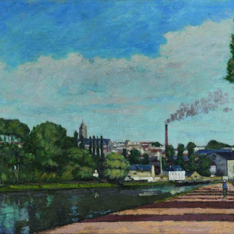 Le Mois de l'Impressionnisme, Béliard, Pontoise vue depuis l'écluse